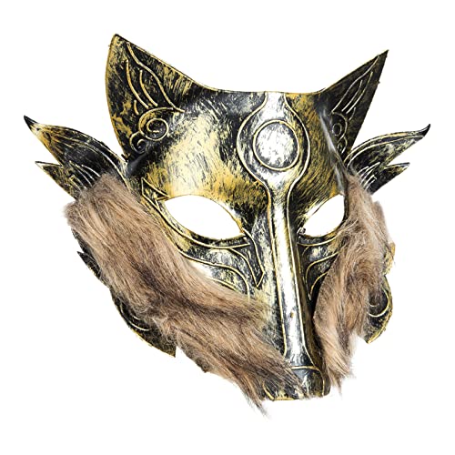 ibasenice Gruselige Halloween Maske Vollmaske Realistisches Fell Für Erwachsene Jungen Und Mädchen Party Karneval ibasenice Gruselige Halloween Maske Vollmaske Realistisches Fell Für Erwachsene Jungen Und Mädchen Party Karneval von ibasenice