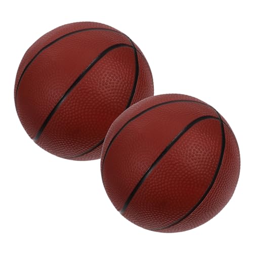 ibasenice 2Stücke Basketball Aufblasbare Jugend Basketbälle Für Innen Und Außenbereich Für Kleine Und Spiele Zufällige Farben von ibasenice