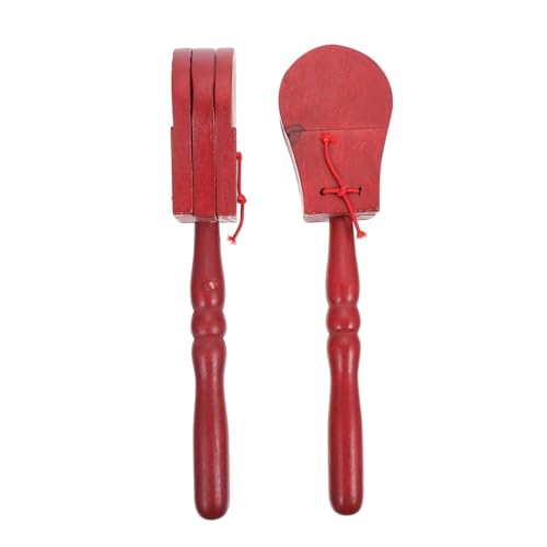 ibasenice 2Stücke Castanets Aus Musikinstrument Für Frühe Musikalische Bildung Leuchtende Farben Einfach Für Jungen ibasenice 2Stücke Castanets Aus Musikinstrument Für Frühe Musikalische Bildung Leuchtende Farben Einfach Für Jungen von ibasenice