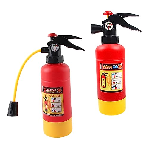 ibasenice 2Stücke Feuerwehrspielzeug Realistischer Wasser Squirter Feuerlöscher für Sicheres aus Hochwertigem für Garten und Wasserspiele von ibasenice