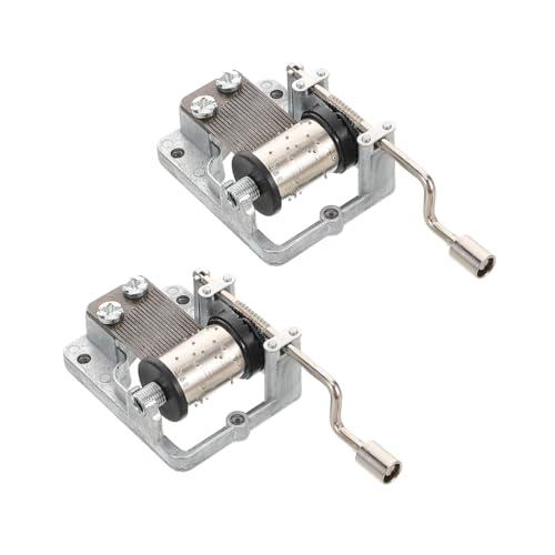 ibasenice 2Stücke Handkurbel Mechanismus mit Spieldosen Mechanismus für Kreative Bastelprojekte für und Kinderaktivitäten ibasenice 2Stücke Handkurbel Mechanismus mit Spieldosen Mechanismus für Kreative Bastelprojekte für und Kinderaktivitäten von ibasenice