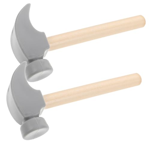 ibasenice 2Stücke Holzhammer für Hämmerndes Lernspielzeug Robustem Holz Kinderfreundliches Design für Kleinkinder Motorik Kreativität ibasenice 2Stücke Holzhammer für Hämmerndes Lernspielzeug Robustem Holz Kinderfreundliches Design für Kleinkinder Motorik Kreativität von ibasenice
