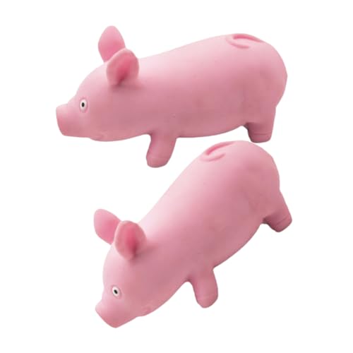 ibasenice 2Stücke Quetschspielzeuge Lustige Schweinefiguren für Stressabbau und Kompaktes Dehnbares für für Freunde und Familie von ibasenice