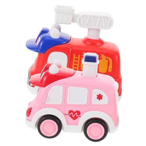 ibasenice 2er Set Spielzeugautos Rettungswagen Und Feuerwehrauto Drück Und Fahr Funktion Sensory Learning Toy Für Kleinkinder Ideales Für Ab 12 Monaten ibasenice 2er Set Spielzeugautos Rettungswagen Und Feuerwehrauto Drück Und Fahr Funktion Sensory Learning Toy Für Kleinkinder Ideales Für Ab 12 Monaten von ibasenice