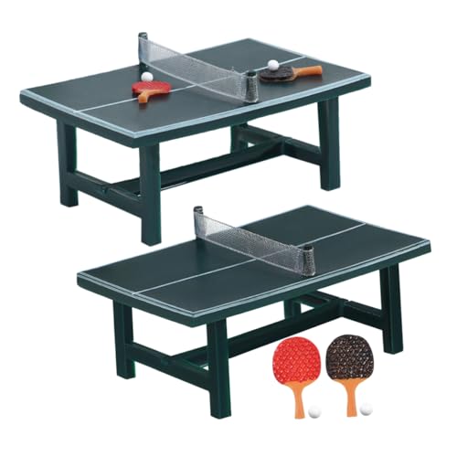 ibasenice 2satz Dekoratives Puppenhaus Maßstab Tischtennisspielzeug Spielhaus Zubehör Miniatur Simulationsmöbel DIY Layout ibasenice 2satz Dekoratives Puppenhaus Maßstab Tischtennisspielzeug Spielhaus Zubehör Miniatur Simulationsmöbel DIY Layout von ibasenice