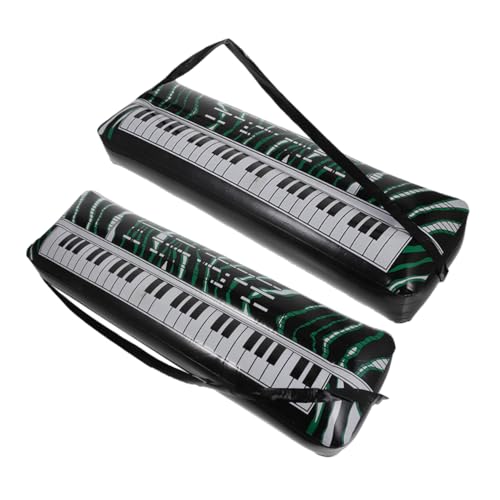 ibasenice Aufblasbares Klavier Für Kleinkinder Interaktives Nilpferd-musikspielzeug Keyboard Saxophon von ibasenice
