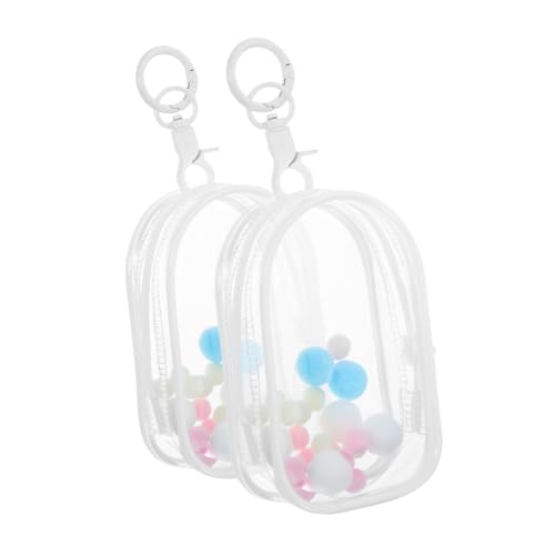 ibasenice 2st Babytasche Zeigen Vitrine Für Figuren Klarsichtbeutel-schlüsselanhänger Puppenvitrine Durchsichtige Schlüsselanhängertasche Puppe Schlüsselanhänger PVC Transparent ibasenice 2st Babytasche Zeigen Vitrine Für Figuren Klarsichtbeutel-schlüsselanhänger Puppenvitrine Durchsichtige Schlüsselanhängertasche Puppe Schlüsselanhänger PVC Transparent von ibasenice