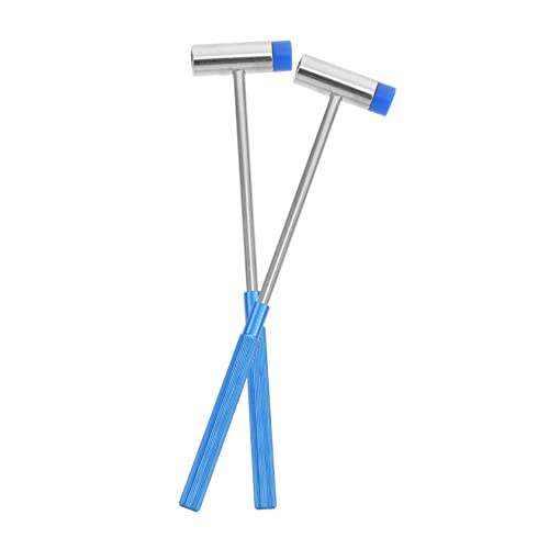 ibasenice 2st Bausteinhammer Kleiner Hammer Walnusshammer Juwelier Hammer Blöcke Bauhammer Doppelhämmer Werkzeuge Zusammenbauen Praktischer Bauspielhammer Minihammer Blue Eisen von ibasenice