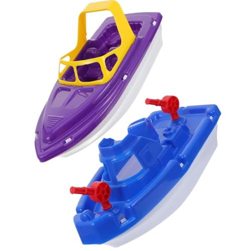 ibasenice Strandspielzeug-Set Für Kinder 2-teiliges Baby-badespielzeug Sand- Und Wasserspielzeug Kleinkind-badeboot Buntes Badewannenspielzeug Für 1–3 Jahre von ibasenice