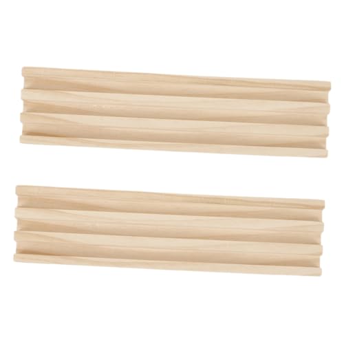 ibasenice 2-teiliger Holzhalter Mit 3-reihigen Tabletts rutschfeste Basis Tragbarer Ständer Für Brettspiele ibasenice 2-teiliger Holzhalter Mit 3-reihigen Tabletts rutschfeste Basis Tragbarer Ständer Für Brettspiele von ibasenice
