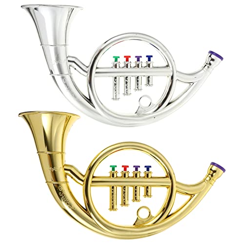 ibasenice 2st Horn-Modell Bildungsspielzeug Hornspielzeug Für Für Musikinstrumente Simuliertes Waldhorn Simuliertes Horn Kinderspielzeug Waldhorn Überzug ibasenice 2st Horn-Modell Bildungsspielzeug Hornspielzeug Für Für Musikinstrumente Simuliertes Waldhorn Simuliertes Horn Kinderspielzeug Waldhorn Überzug von ibasenice