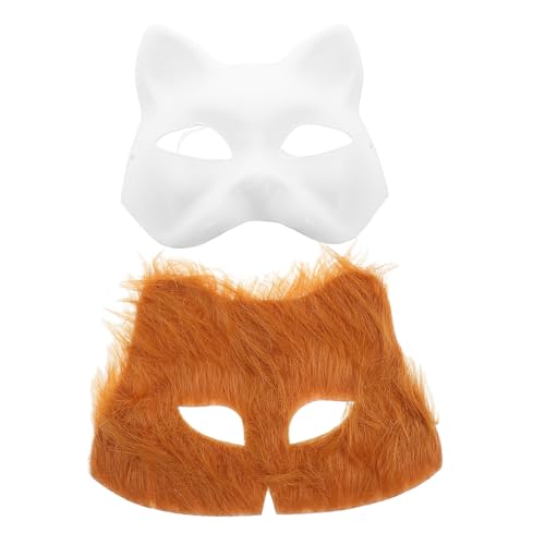 ibasenice Unbemalte Katzen- Und Masken-sets – Tier Für Kinder Bemalbares Bastelset Für Halloween ibasenice Unbemalte Katzen- Und Masken-sets – Tier Für Kinder Bemalbares Bastelset Für Halloween von ibasenice