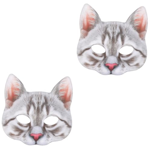 ibasenice 2st Katzenmaske Party Dekorative Masken Realistische Katze Make-up-masken Katzenpartybevorzugungsmasken Maske Für Halloween Dekorationen Für Karnevalsmasken Katzenfrauenmaske Stoff ibasenice 2st Katzenmaske Party Dekorative Masken Realistische Katze Make-up-masken Katzenpartybevorzugungsmasken Maske Für Halloween Dekorationen Für Karnevalsmasken Katzenfrauenmaske Stoff von ibasenice