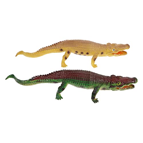 ibasenice 2st Krokodil Schreiendes Krokodilspielzeug Realistisches Krokodil- Realistisches Spielzeugmodell Simulation Tiere Realistisches Tierspielzeug Plastik ibasenice 2st Krokodil Schreiendes Krokodilspielzeug Realistisches Krokodil- Realistisches Spielzeugmodell Simulation Tiere Realistisches Tierspielzeug Plastik von ibasenice