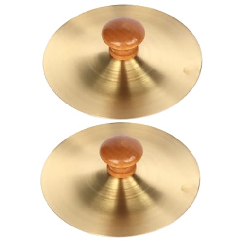 ibasenice 2st Kupfer Becken Mini-Becken-Instrumente Kleine Becken Handbecken Fingerbecken Schlaginstrument Tanzende Requisiten Becken Becken Fingerbecken Mit Holzgriffen Hölzern ibasenice 2st Kupfer Becken Mini-Becken-Instrumente Kleine Becken Handbecken Fingerbecken Schlaginstrument Tanzende Requisiten Becken Becken Fingerbecken Mit Holzgriffen Hölzern von ibasenice