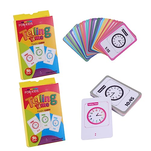 ibasenice Interaktives Digitales Uhr-Spielzeug Lernkarten Lernwerkzeug Für Jungen Und Lehruhr-lernspiel Für Kleinkinder Hand-Auge-koordination von ibasenice