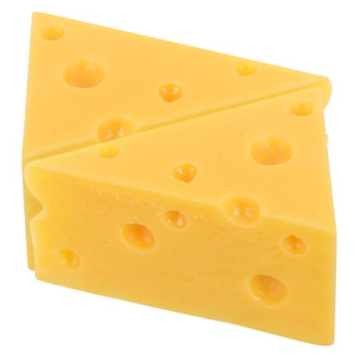 ibasenice 2st Simulationskäsemodell Vorgeben Feigen Gefälscht Künstliche Früchte Zur Dekoration Obstdekorationen Künstliche Halloween-kürbisse Kuchenarrangement Traubenverzierung Harz Yellow von ibasenice