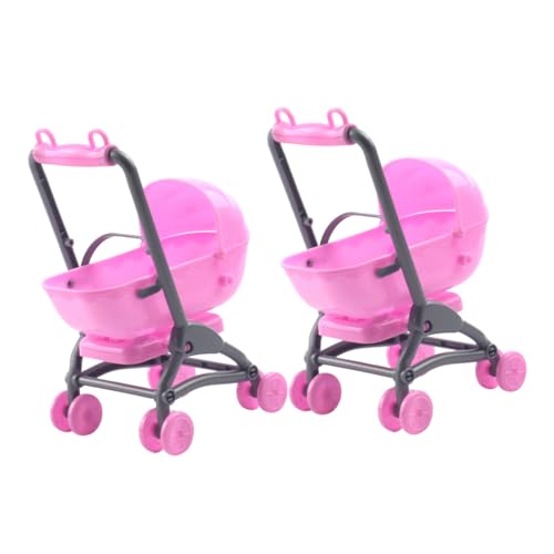 ibasenice 2st Spielzeugzubehör Puppenhaus Zubehör Puppensachen Puppenmöbelmodell -Kinderwagen Partyspiele Kinderwagen Simulation Kinderwagen Puppenwagen Rosa Plastik ibasenice 2st Spielzeugzubehör Puppenhaus Zubehör Puppensachen Puppenmöbelmodell -Kinderwagen Partyspiele Kinderwagen Simulation Kinderwagen Puppenwagen Rosa Plastik von ibasenice