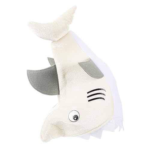 ibasenice 2st Tierischer Hut Tierhüte Cosplay-masken Cosplay-outfits Hüte Für Erwachsene -hut-plüsch Cosplay-tier Cartoon-kopfbedeckung Hai-kostüm Hai-plüsch-mütze Gemütlich Das Foto von ibasenice