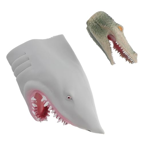 ibasenice 2st Tierisches Handspielzeug Puppentrage Handpuppe von ibasenice