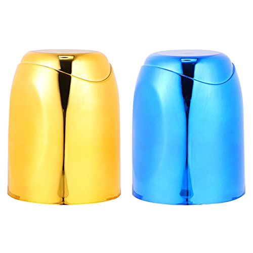 ibasenice 2st Würfelbecher Trinken Weinverschlüsse Für Weinflaschen Shaker-Tasse Cocktailbecher Spender Wiederverwendbare Tassen Süße Tassen Würfelstapelbecher Würfelspielbecher Plastik Blue von ibasenice
