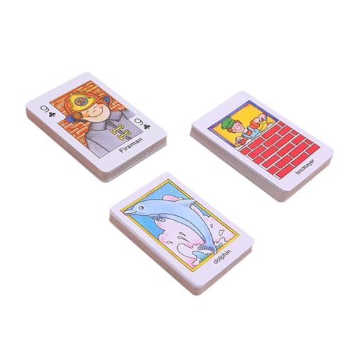 ibasenice Interaktives Lern-pokerkartenspiel Mit 108 Karten Frühes Lernspiel Für Kinder Farben ibasenice Interaktives Lern-pokerkartenspiel Mit 108 Karten Frühes Lernspiel Für Kinder Farben von ibasenice