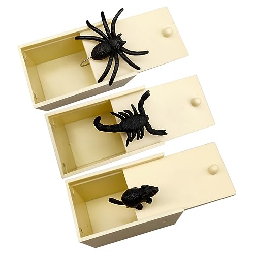 ibasenice 3 Pcs Box Halloween Manipulative Requisiten Streich Boxen Beige Kunststoff ibasenice 3 Pcs Box Halloween Manipulative Requisiten Streich Boxen Beige Kunststoff von ibasenice