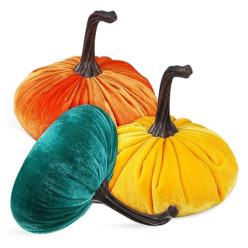 ibasenice Realistische und Bequeme 3-teilige Kürbis-Dekorationen Aus Weichem Stoff Kürbisse für Halloween und Thanksgiving ibasenice Realistische und Bequeme 3-teilige Kürbis-Dekorationen Aus Weichem Stoff Kürbisse für Halloween und Thanksgiving von ibasenice