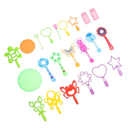 ibasenice Buntes Seifenblasen-Set Seifenblasenstäbe Seifenblasen-Party-Spielzeug 3 Sets Seifenblasen-Spielzeug Zufällige Farbe ibasenice Buntes Seifenblasen-Set Seifenblasenstäbe Seifenblasen-Party-Spielzeug 3 Sets Seifenblasen-Spielzeug Zufällige Farbe von ibasenice