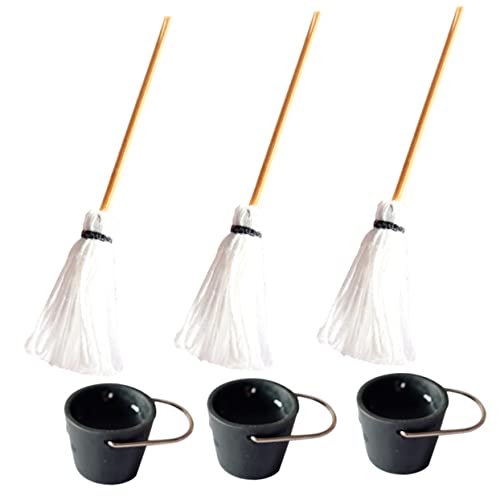 ibasenice 3 Sätze Eimer-mop-Modell Dekoration Wischeimer Mini- -dekore Miniatureimer Mini-hausbedarf Mopp-Modell Miniatur-szenendekor Mini-landschaftsgestaltung Miniaturmopp Schmückt Harz ibasenice 3 Sätze Eimer-mop-Modell Dekoration Wischeimer Mini- -dekore Miniatureimer Mini-hausbedarf Mopp-Modell Miniatur-szenendekor Mini-landschaftsgestaltung Miniaturmopp Schmückt Harz von ibasenice