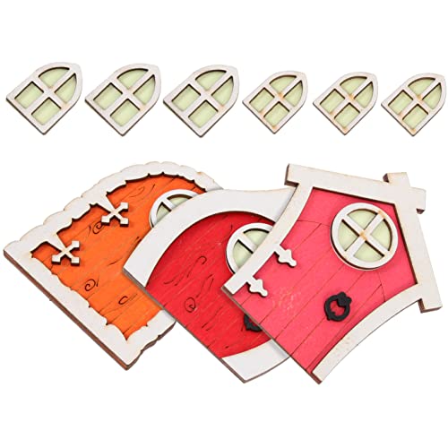 ibasenice 3-teiliges Feentür-Set Aus Holz Für Den Garten – Miniatur-feentür- Baumbehang-feentür-Ornament Weihnachts-puppenhaus-Accessoire ibasenice 3-teiliges Feentür-Set Aus Holz Für Den Garten – Miniatur-feentür- Baumbehang-feentür-Ornament Weihnachts-puppenhaus-Accessoire von ibasenice