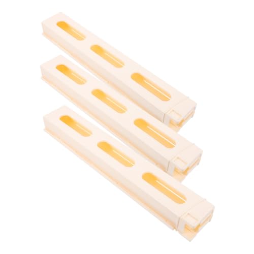 ibasenice 3Stücke Domino Clips für Kinder Automatische Domino Zug Spielzeug Zubehör Interaktives Spielzeug für Kreatives Bauen Transparentes Kunststoffmaterial für Legespielzeug von ibasenice