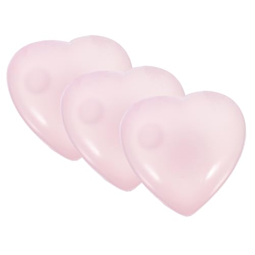 ibasenice 3 Stück Elastische Herz Squeeze Bälle Langsam Zurückspringend Lustiges Stress für Kleine Handball Spielzeuge für Valentinstag Partygeschenke und Hochzeitsspiele von ibasenice