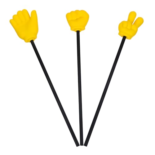 ibasenice 3 Stück Fingerschaum-schwammstab Eckstanzer Für Die Kartenherstellung Zeigestock Hand Zeigefinger Fingerschutz Zeigerstäbe Stein-Papier-scheren-Spiel Whiteboard-Zeiger Yellow Abs ibasenice 3 Stück Fingerschaum-schwammstab Eckstanzer Für Die Kartenherstellung Zeigestock Hand Zeigefinger Fingerschutz Zeigerstäbe Stein-Papier-scheren-Spiel Whiteboard-Zeiger Yellow Abs von ibasenice