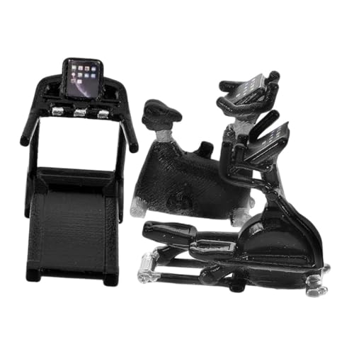 ibasenice 3 Stück Für Kleine Realistische Spielplätze Detailreiche Modellsammler Miniatur Fahrrad Laufband – Modelle Simulation Fitnessstudio Sport Mini Hausausstattung Miniaturen ibasenice 3 Stück Für Kleine Realistische Spielplätze Detailreiche Modellsammler Miniatur Fahrrad Laufband – Modelle Simulation Fitnessstudio Sport Mini Hausausstattung Miniaturen von ibasenice