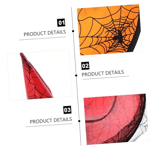 ibasenice 3 Stück Halloween Spitzen Hexenhüte aus Leichtem mit Netzdesign Modische Hexenkostüm-accessoires für Fasching Karneval Maskerade und Partydekoration ibasenice 3 Stück Halloween Spitzen Hexenhüte aus Leichtem mit Netzdesign Modische Hexenkostüm-accessoires für Fasching Karneval Maskerade und Partydekoration von ibasenice