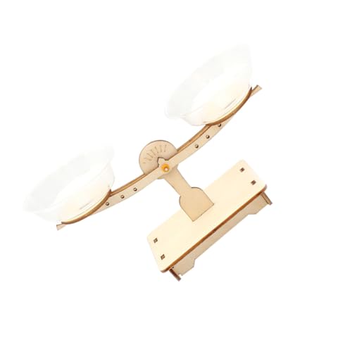 ibasenice 3 Stück Holz Balance Pädagogisches Gleichgewichtsspiel für Robustes Holzspielzeug Fördert Kreativität Konzentration und Motorische Fähigkeiten Lernspielzeug für Jungen und Mädchen von ibasenice