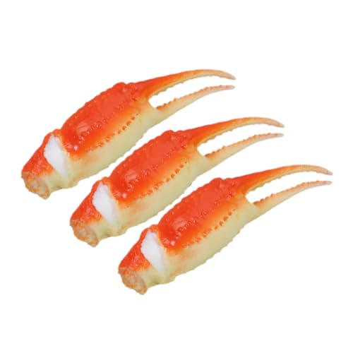 ibasenice 3 Stück Imitation Krabbenbeine Krabbenspielzeug Krabbenknacker Krabbenbeine Künstliche Einsiedlerkrebsschalen Meerestierfiguren Realistische Krabbe Künstliche Realistische ibasenice 3 Stück Imitation Krabbenbeine Krabbenspielzeug Krabbenknacker Krabbenbeine Künstliche Einsiedlerkrebsschalen Meerestierfiguren Realistische Krabbe Künstliche Realistische von ibasenice
