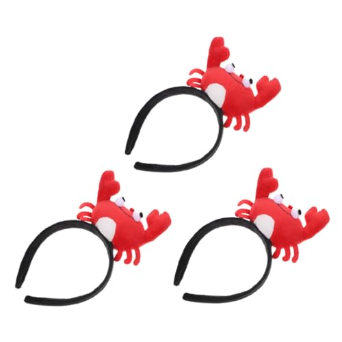 ibasenice 3 Stück Krabben Simuliertes Haarband Spa-stirnband-tier Kreativer Haarreihe Haarband Mit Tierohren Nettes Accessoires Meerestier Cosplay Stirnband Halloween Stirnband Rot Stoff ibasenice 3 Stück Krabben Simuliertes Haarband Spa-stirnband-tier Kreativer Haarreihe Haarband Mit Tierohren Nettes Accessoires Meerestier Cosplay Stirnband Halloween Stirnband Rot Stoff von ibasenice