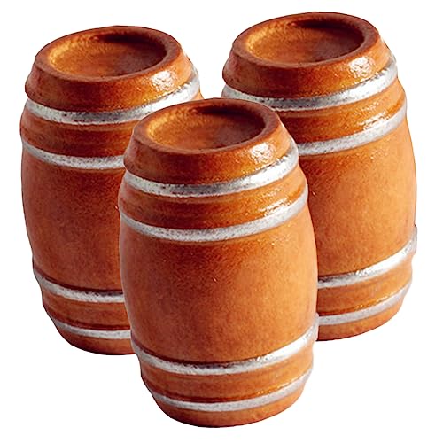 ibasenice 3 Stück Mini-Eimer-Modell Wasser Miniaturen Dampfmop Flasche Mini-Whisky Bier Wohnkultur Wein Becher Bausatz Fass Deckel Trinken Mini-hausverzierung Buche ibasenice 3 Stück Mini-Eimer-Modell Wasser Miniaturen Dampfmop Flasche Mini-Whisky Bier Wohnkultur Wein Becher Bausatz Fass Deckel Trinken Mini-hausverzierung Buche von ibasenice