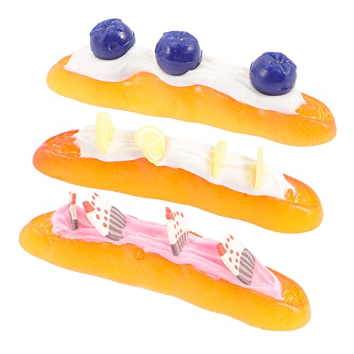 ibasenice 3 Stück Modell Butterbrot Lebensmittel Für Die Spielküche Brot Vorgeben Gefälschtes Essen Kunstbrot Realistisch Zur Präsentation Spielküchenzubehör Simulation Brot Harz ibasenice 3 Stück Modell Butterbrot Lebensmittel Für Die Spielküche Brot Vorgeben Gefälschtes Essen Kunstbrot Realistisch Zur Präsentation Spielküchenzubehör Simulation Brot Harz von ibasenice