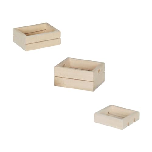 ibasenice 3 Stück Obst- Und Gemüsekiste Selber Machen Mini-puppenhauszubehör Mini-serviertablett Miniaturpuppe Puppenmöbel Mini- Miniaturen Holz ibasenice 3 Stück Obst- Und Gemüsekiste Selber Machen Mini-puppenhauszubehör Mini-serviertablett Miniaturpuppe Puppenmöbel Mini- Miniaturen Holz von ibasenice