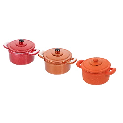 ibasenice 3-teiliges Miniatur-kochgeschirr-Set Im Maßstab 112 Für Puppenhäuser – Mini- -küchenzubehör Für Puppenhaus-Dekorationen ibasenice 3-teiliges Miniatur-kochgeschirr-Set Im Maßstab 112 Für Puppenhäuser – Mini- -küchenzubehör Für Puppenhaus-Dekorationen von ibasenice