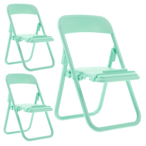 ibasenice 3 Stück Puppenstubenstuhl Klappstuhl Faltbarer Stuhl Mini-Stuhl Miniaturen kunststoffstühle plastikstuhl liegestuhl bastelsets für winzige Möbel Miniaturstuhl Light Green ibasenice 3 Stück Puppenstubenstuhl Klappstuhl Faltbarer Stuhl Mini-Stuhl Miniaturen kunststoffstühle plastikstuhl liegestuhl bastelsets für winzige Möbel Miniaturstuhl Light Green von ibasenice