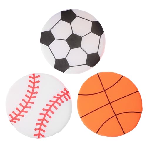 ibasenice 3stücke -Spielzeug Aus Stoff Faltbar Für Outdoor-Spiele Und Fitnessaktivitäten Party-Spielzeug Mit Lustigen Cartoon-mustern Für Junge Mädchen von ibasenice