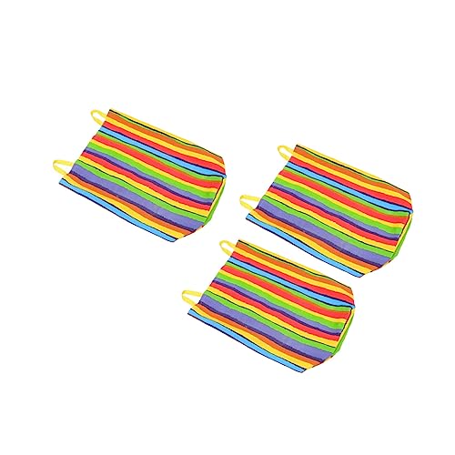ibasenice Sackhüpfen-spieltaschen Für Karneval – 3er-pack Outdoor-spielzeug Für Kinder Und Erwachsene Perfekt Für Familientreffen von ibasenice