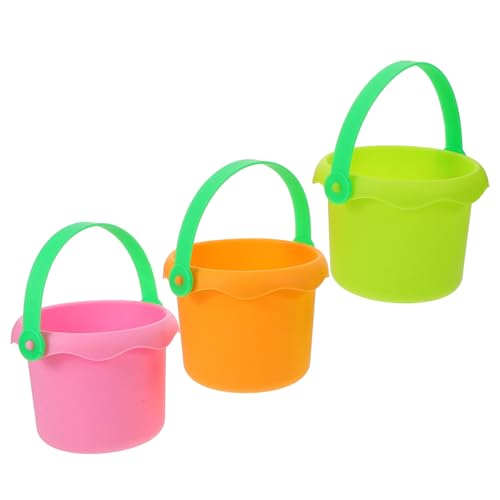 ibasenice 3 Stück Strandeimer Kind Sandeimer Strandsandspielzeug Kleiner Eimer Garteneimer Outdoor Plastikeimer Strandzubehör strandspielzeug Sommer Strand Eimer Mehrzweckeimer ibasenice 3 Stück Strandeimer Kind Sandeimer Strandsandspielzeug Kleiner Eimer Garteneimer Outdoor Plastikeimer Strandzubehör strandspielzeug Sommer Strand Eimer Mehrzweckeimer von ibasenice