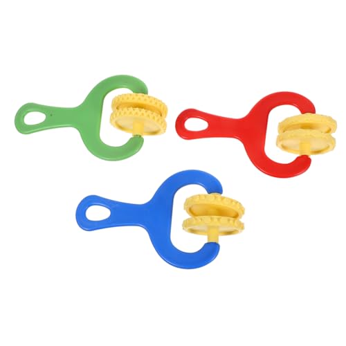 ibasenice 3 Stück Teiliges Clay Texture Roller für Leichtes Sicheres Polymer Clay Werkzeug mit Dekorativen Mustern für Schulbastelsets Kreative DIY-kunstprojekte und Kindergarten von ibasenice