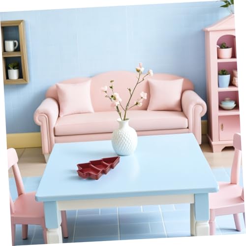 ibasenice 3 Stück Teiliges Miniatur-Dollhouse-geschirrset aus Realistischer Legierung mit Weihnachtsbaum-Motiv Kleine Dessert Servierplatten für Puppenhaus-küchendeko Zubehör für von ibasenice