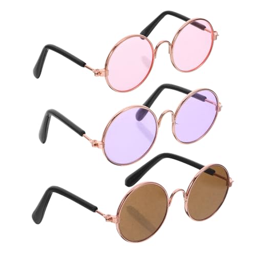 ibasenice 3 Stück Teiliges Miniatur Puppenbrillen Metallrahmen Runde Sonnenbrillen für Puppenhaus Deko und DIY Bastelzubehör Stabile Drahtfassung Puppenbrillen für Kreative Foto Requisiten ibasenice 3 Stück Teiliges Miniatur Puppenbrillen Metallrahmen Runde Sonnenbrillen für Puppenhaus Deko und DIY Bastelzubehör Stabile Drahtfassung Puppenbrillen für Kreative Foto Requisiten von ibasenice